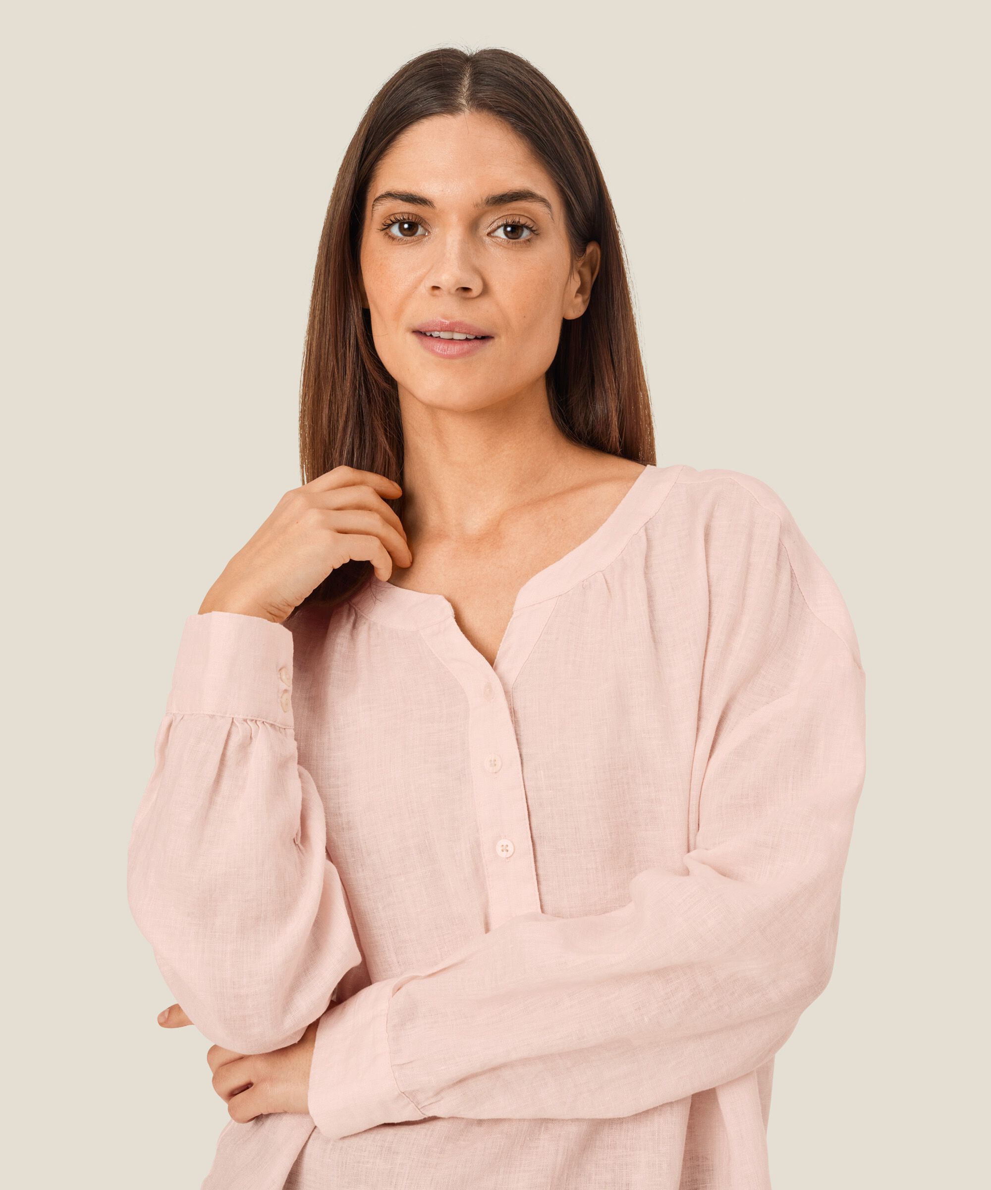 Dashina Topp, Mauve Chalk