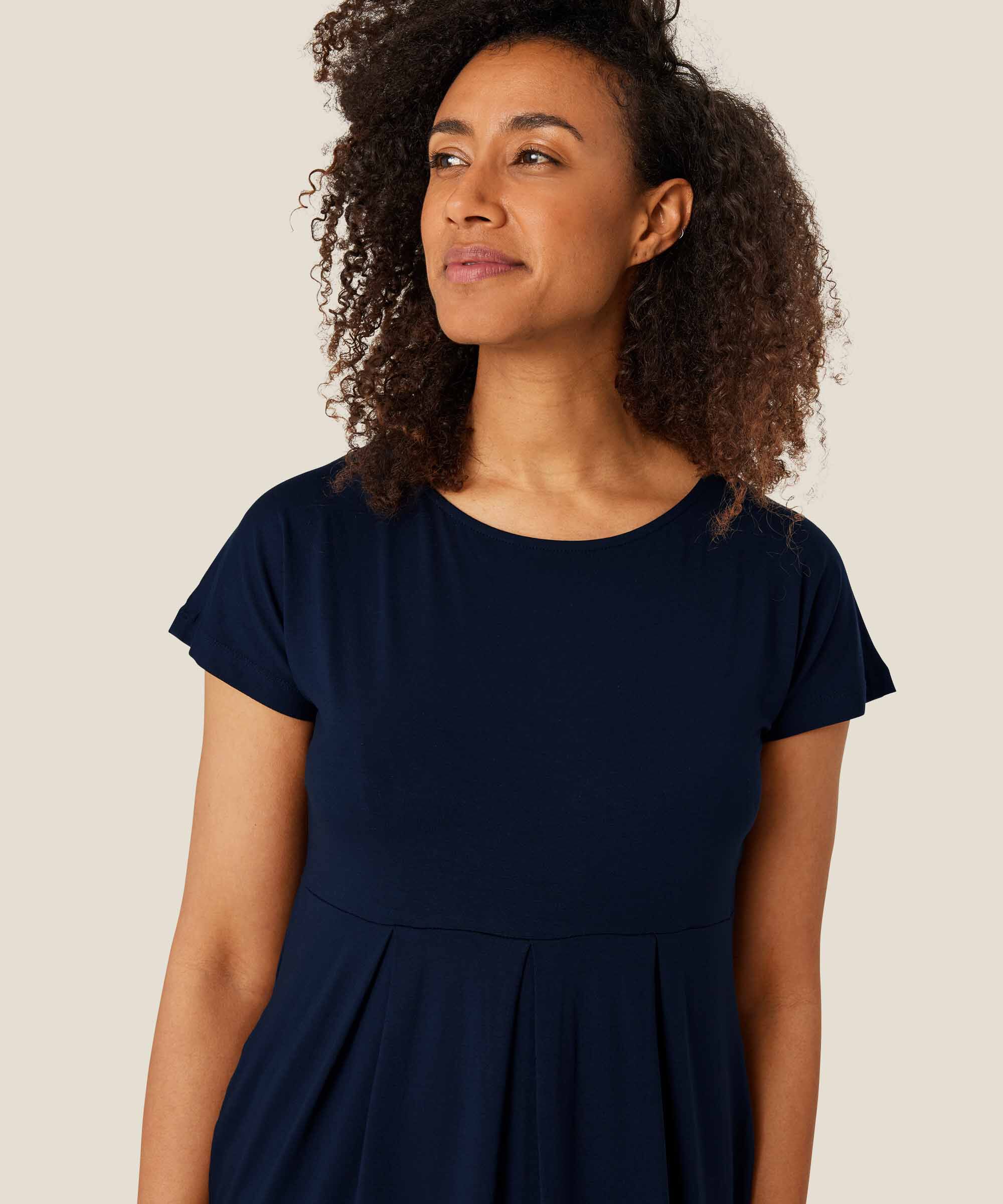 Olnia JERSEY Klänning, Navy