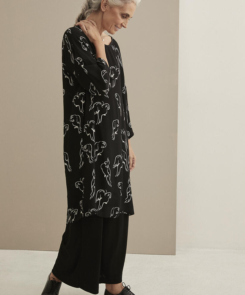 NITASSA KLÄNNING, Black