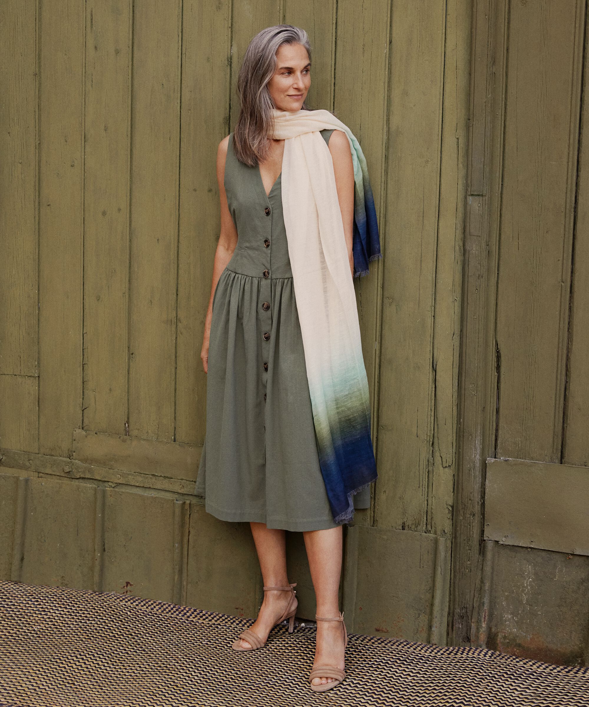 Abeyta Scarf, P. Turquoise