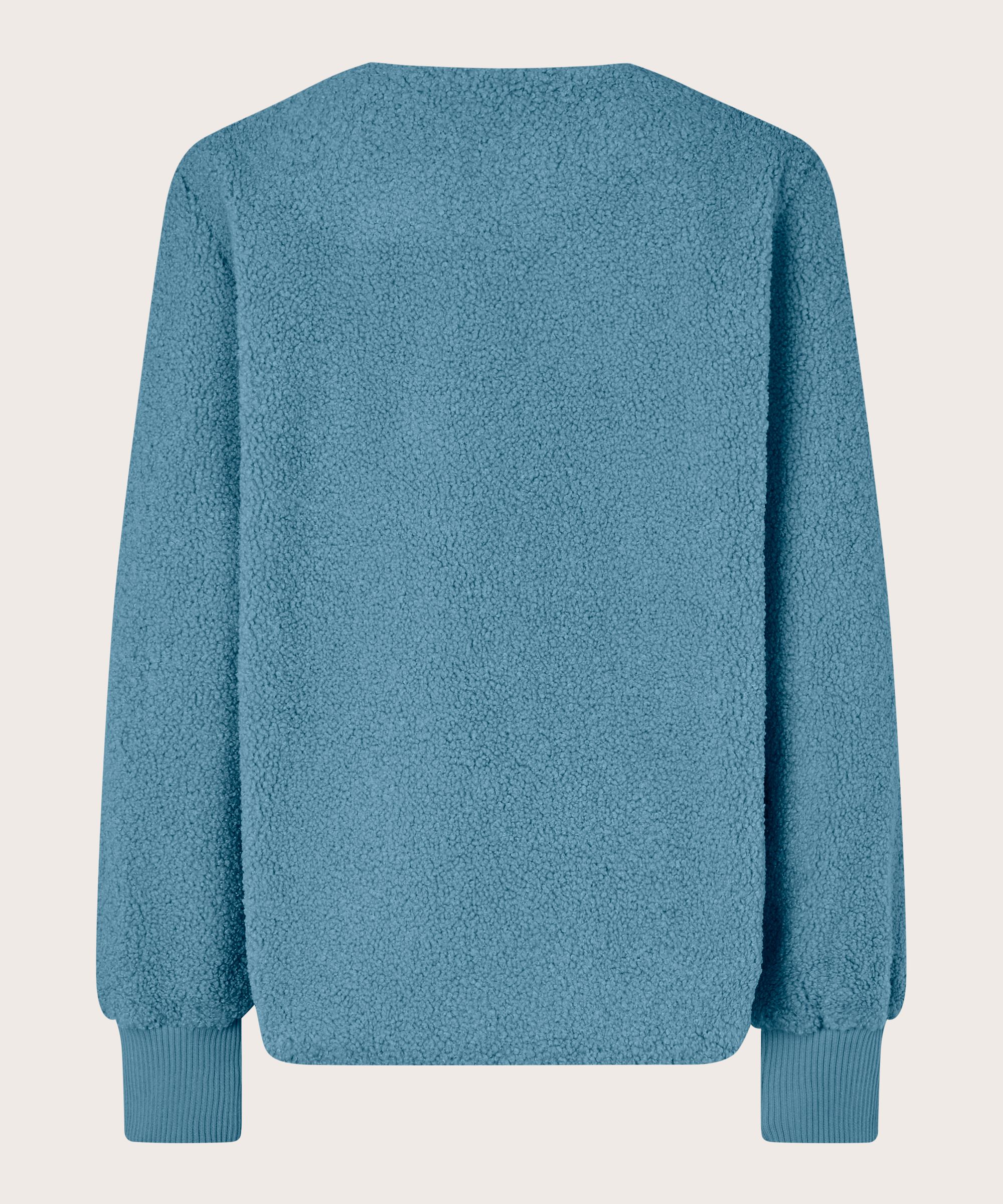 Junte Teddy FleeceJacka, Proven Blue