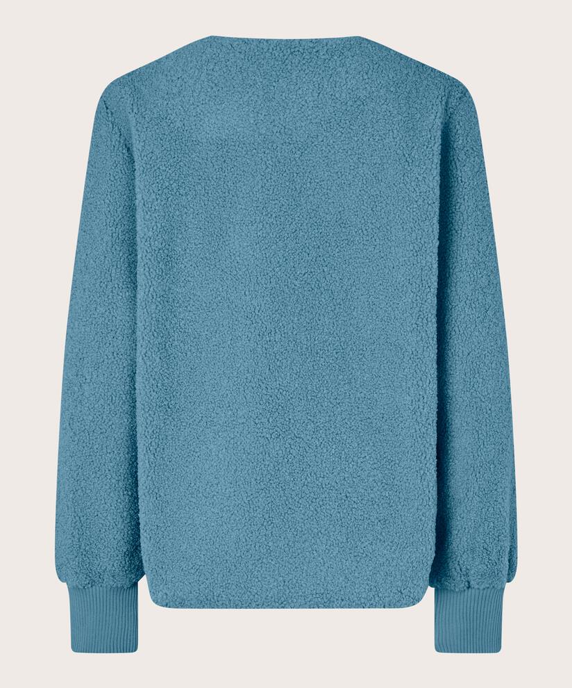Junte Teddy FleeceJacka, Proven Blue