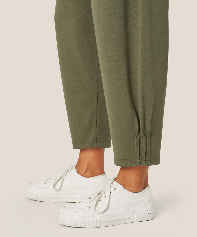 Patti JERSEY Byxor, D. Lichen Green