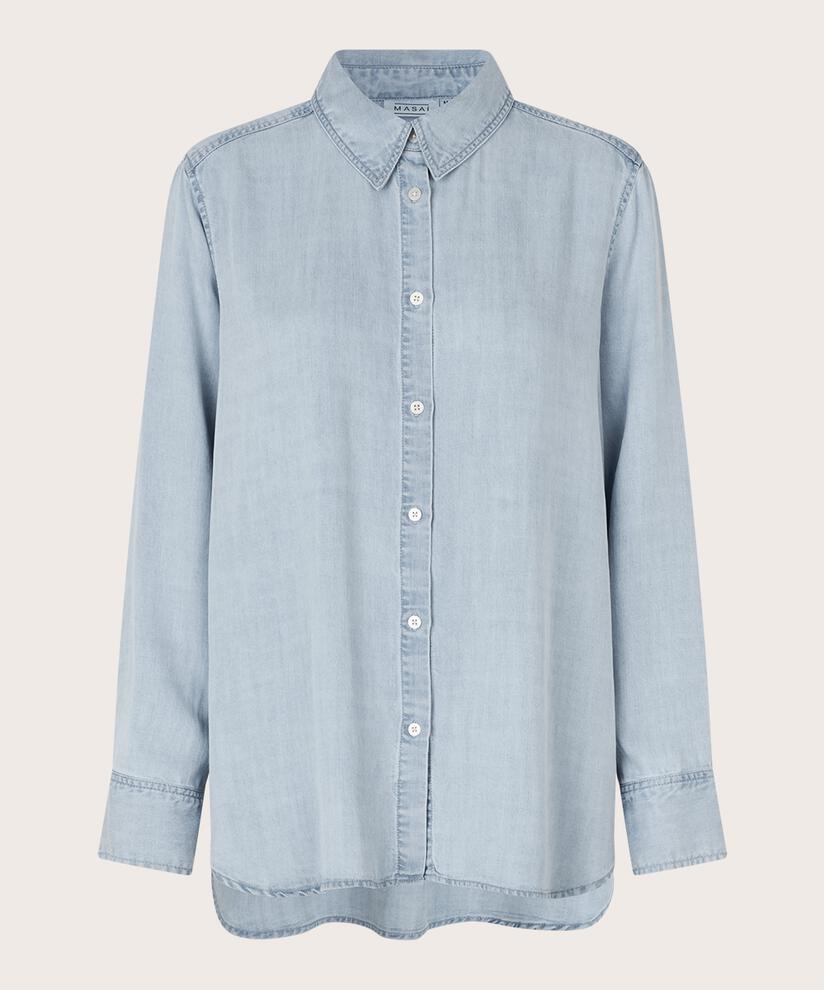 Ishana Denim Skjorta, Light Denim