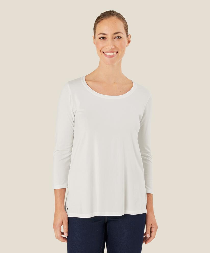 Cecille JERSEY Topp, Cream