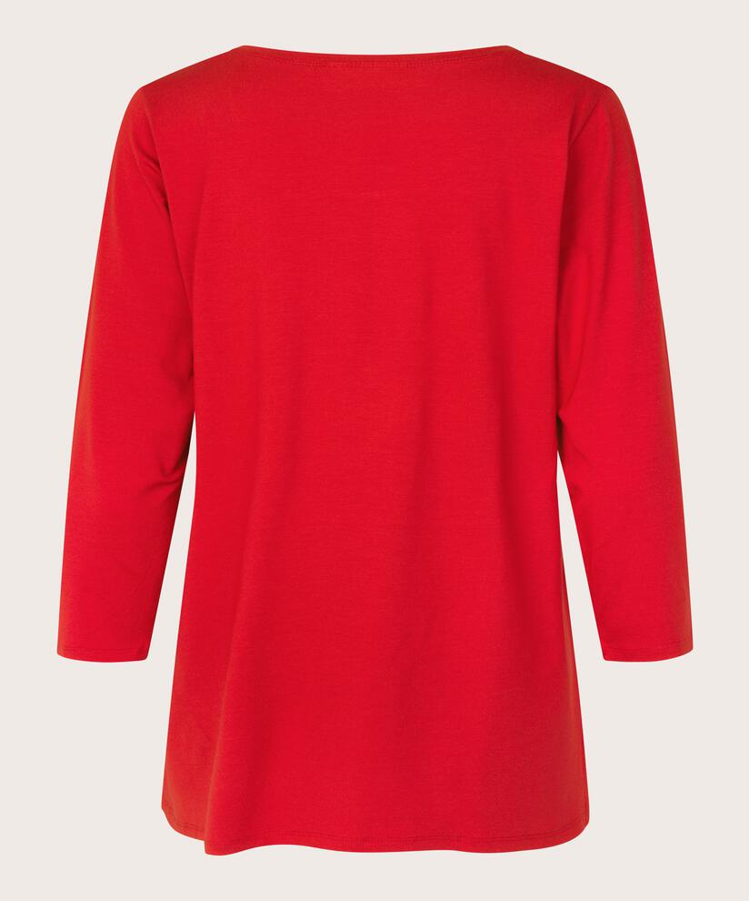 Cecille JERSEY Topp, Scarlet Sage