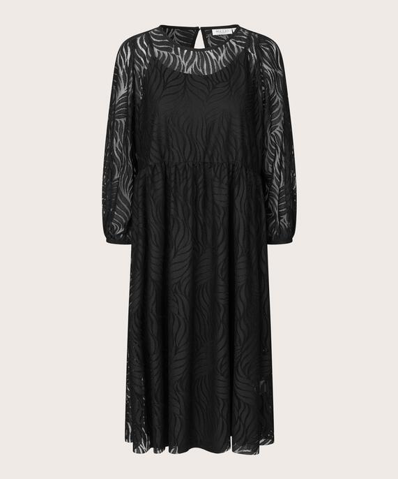 Naylora JERSEY Klänning, Black