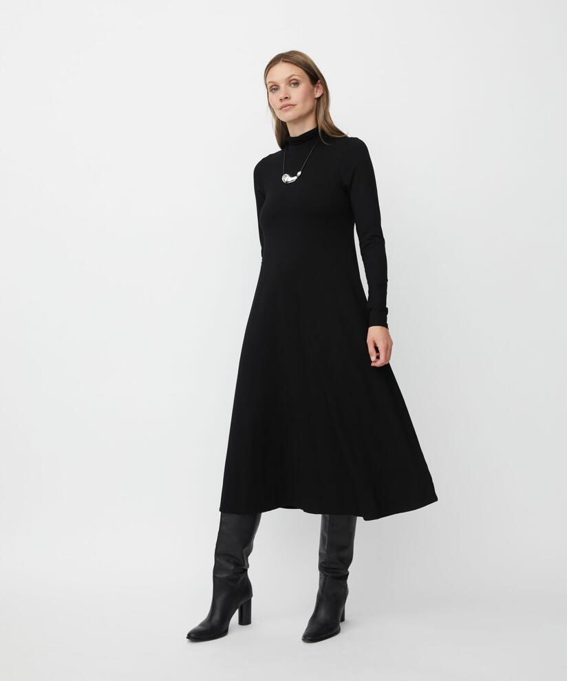 Nivessa JERSEY Klänning, Black