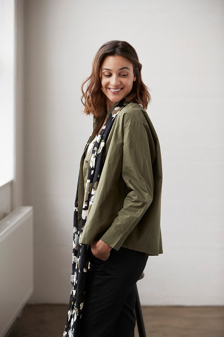 INGFRID SKJORTA, Burnt Olive