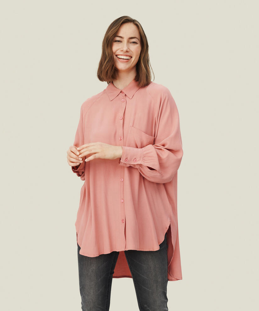 IDINEA SKJORTA, Dusty Rose
