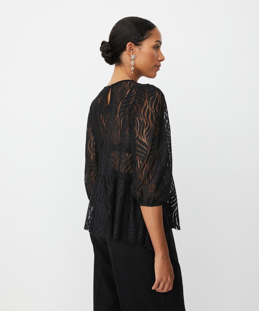 Davlira JERSEY Topp, Black