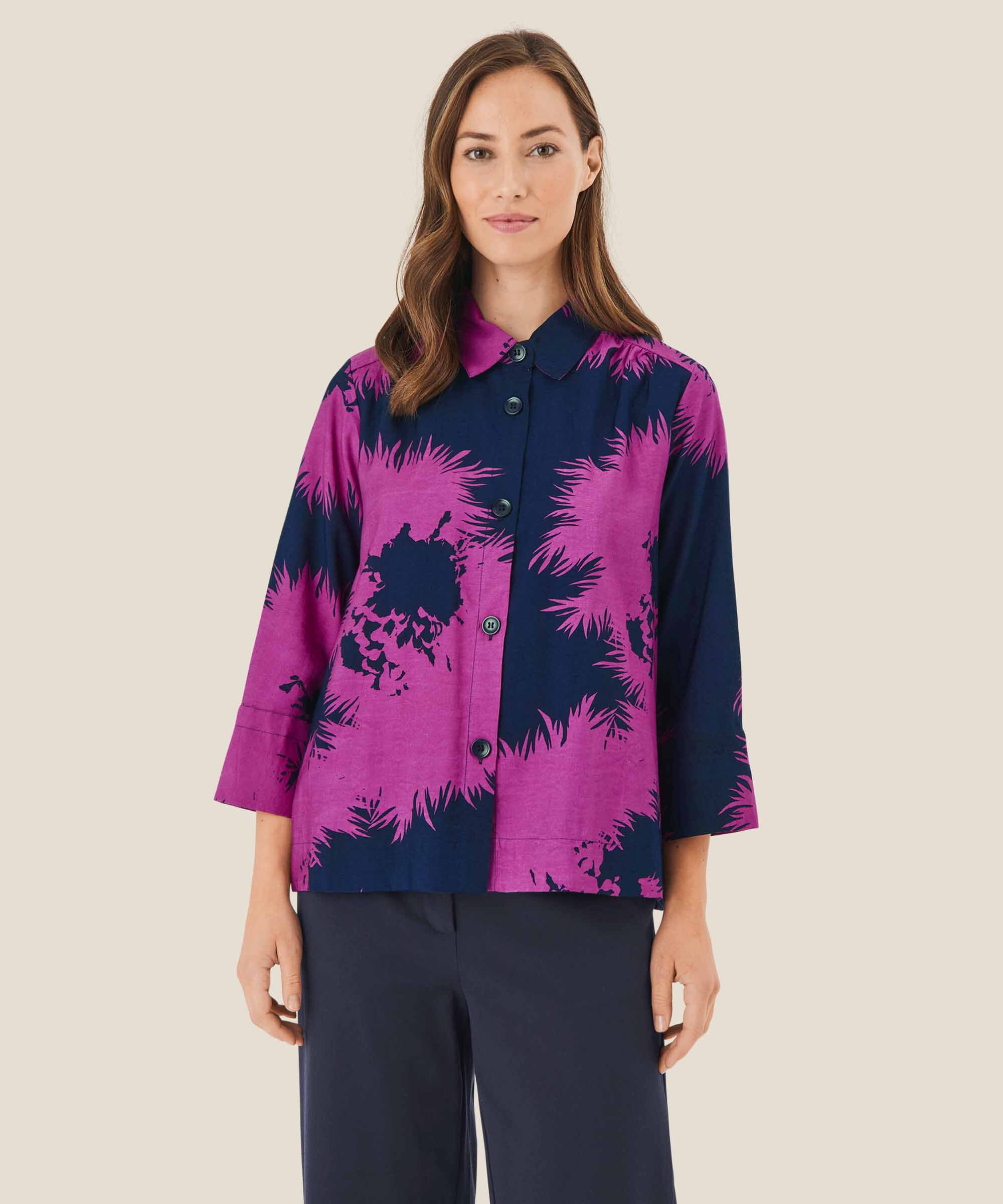 Idakai Skjorta, Wild Aster