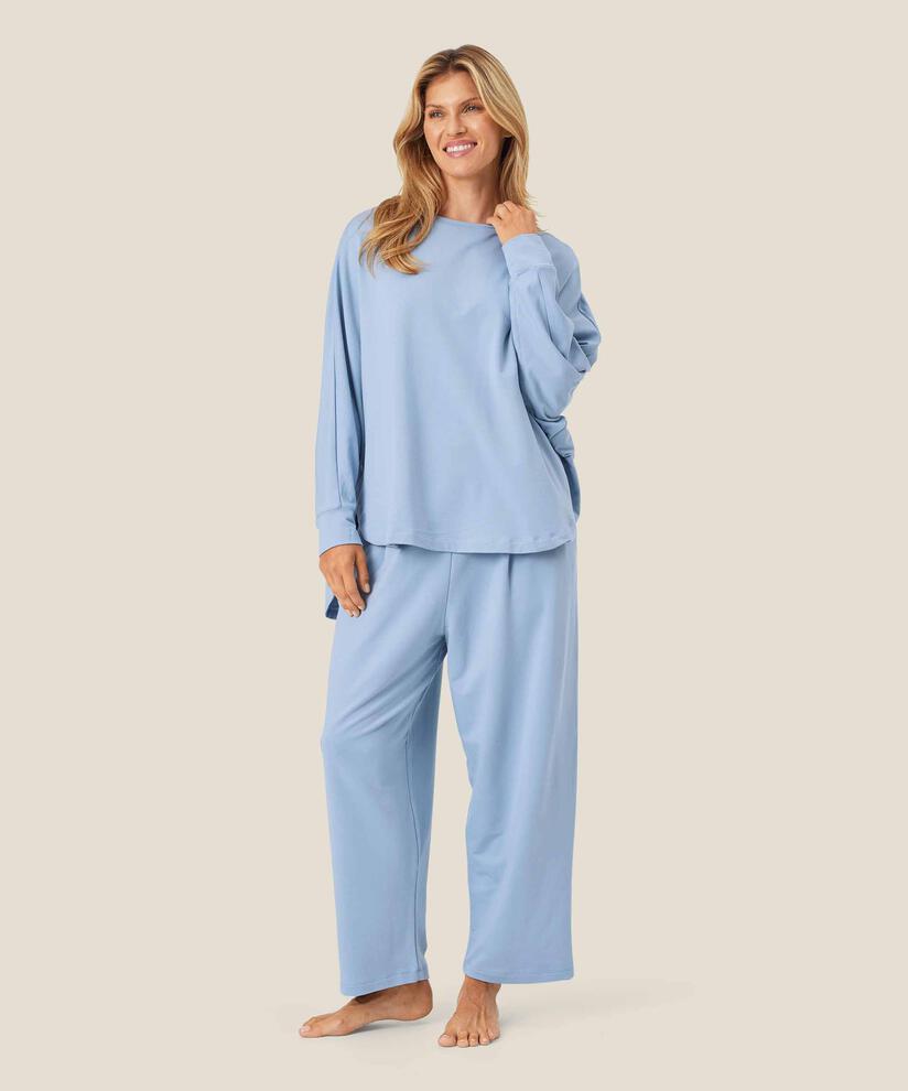 Penelope JERSEY Byxa, Blue Fog