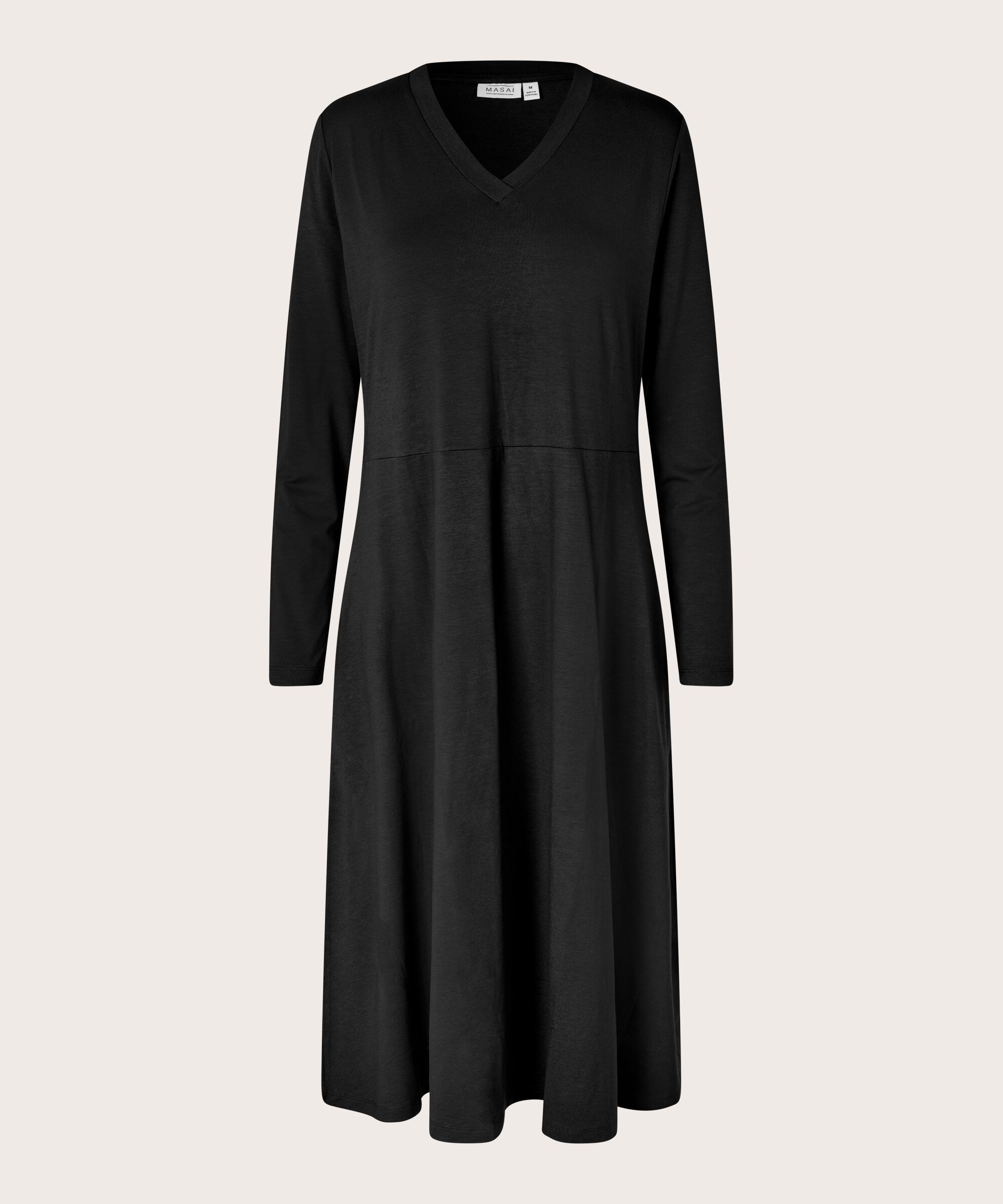 Natsuko JERSEY Klänning, Black