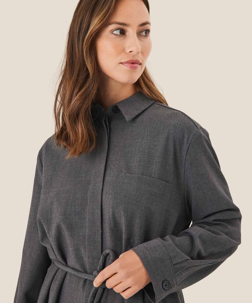 Idune Skjortjacka, D. Grey mel.