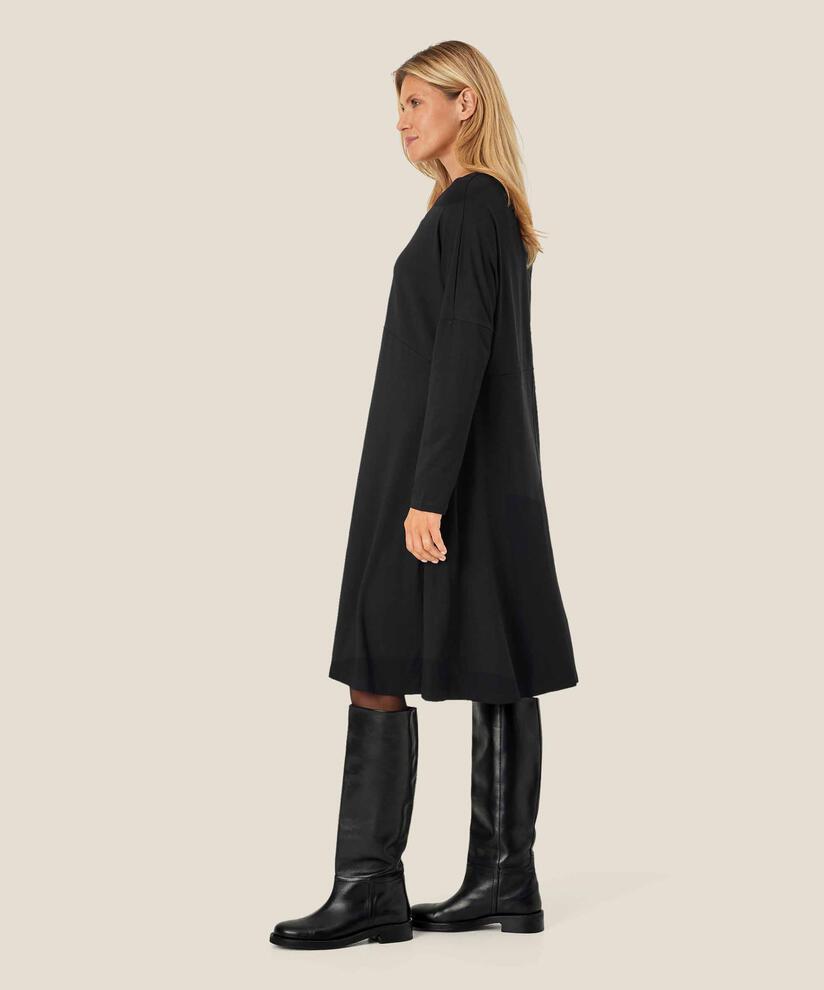 Nabsa JERSEY Klänning, Black