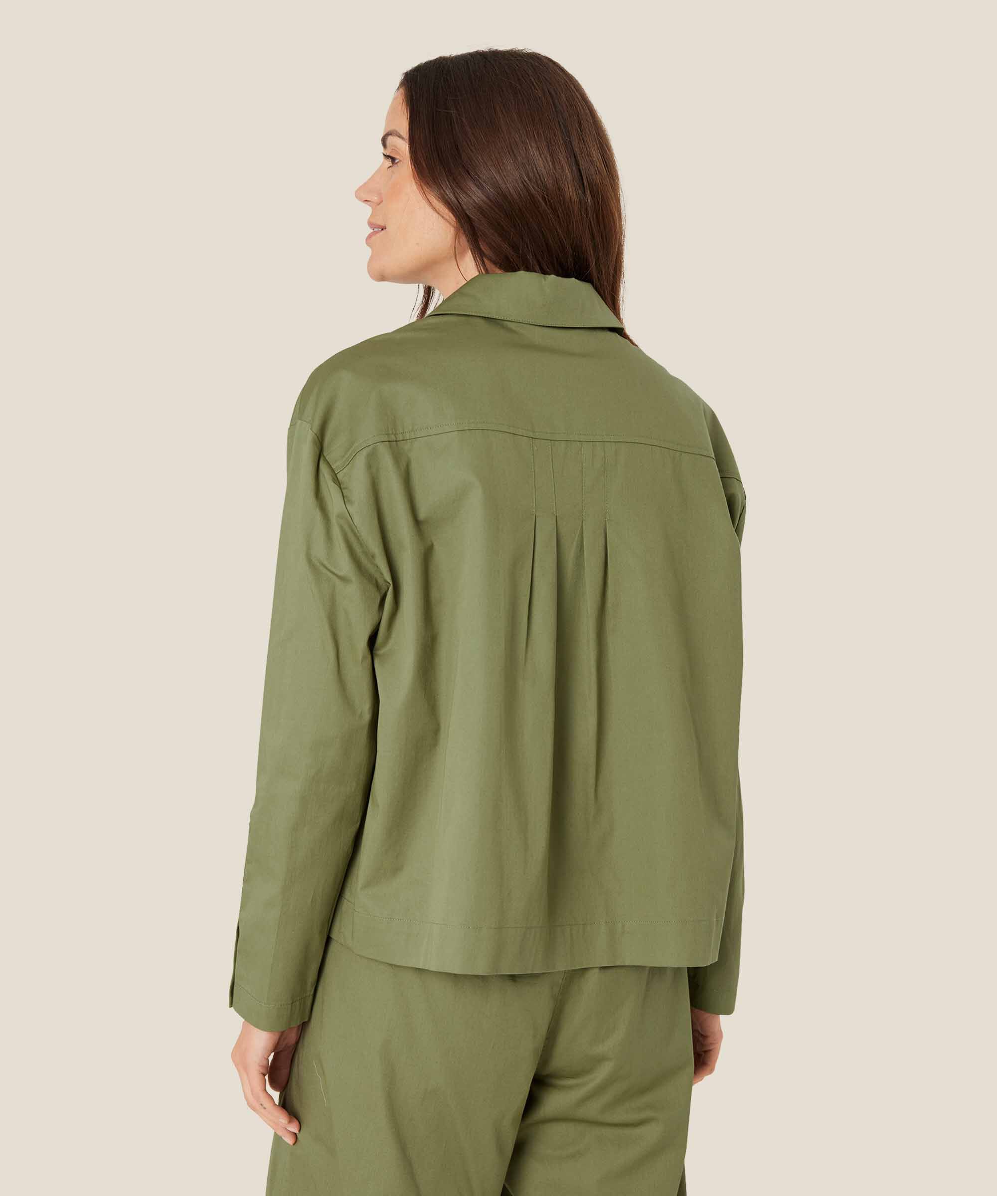 Icara Skjortjacka, Loden Green