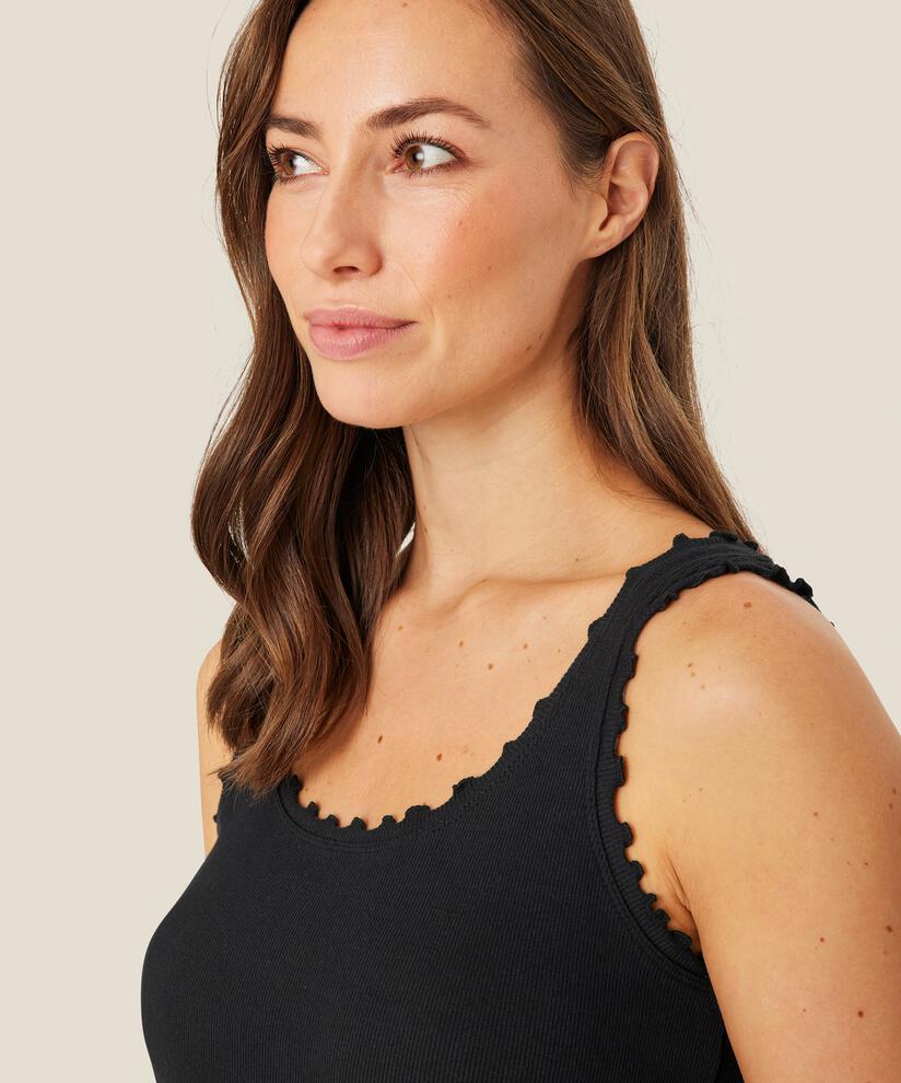 Erina JERSEY Topp, Black