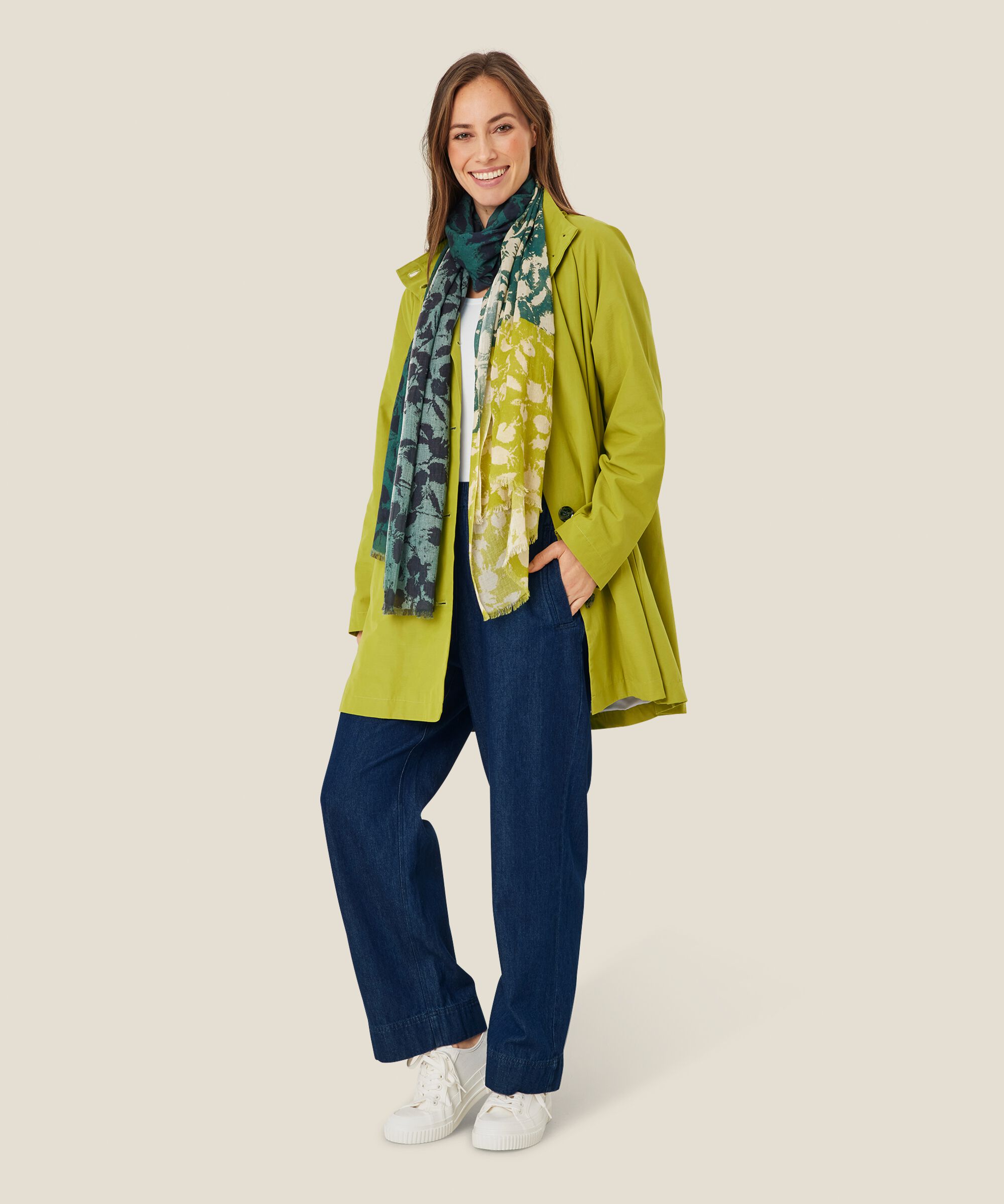 Axelle Scarf, Balsam Green