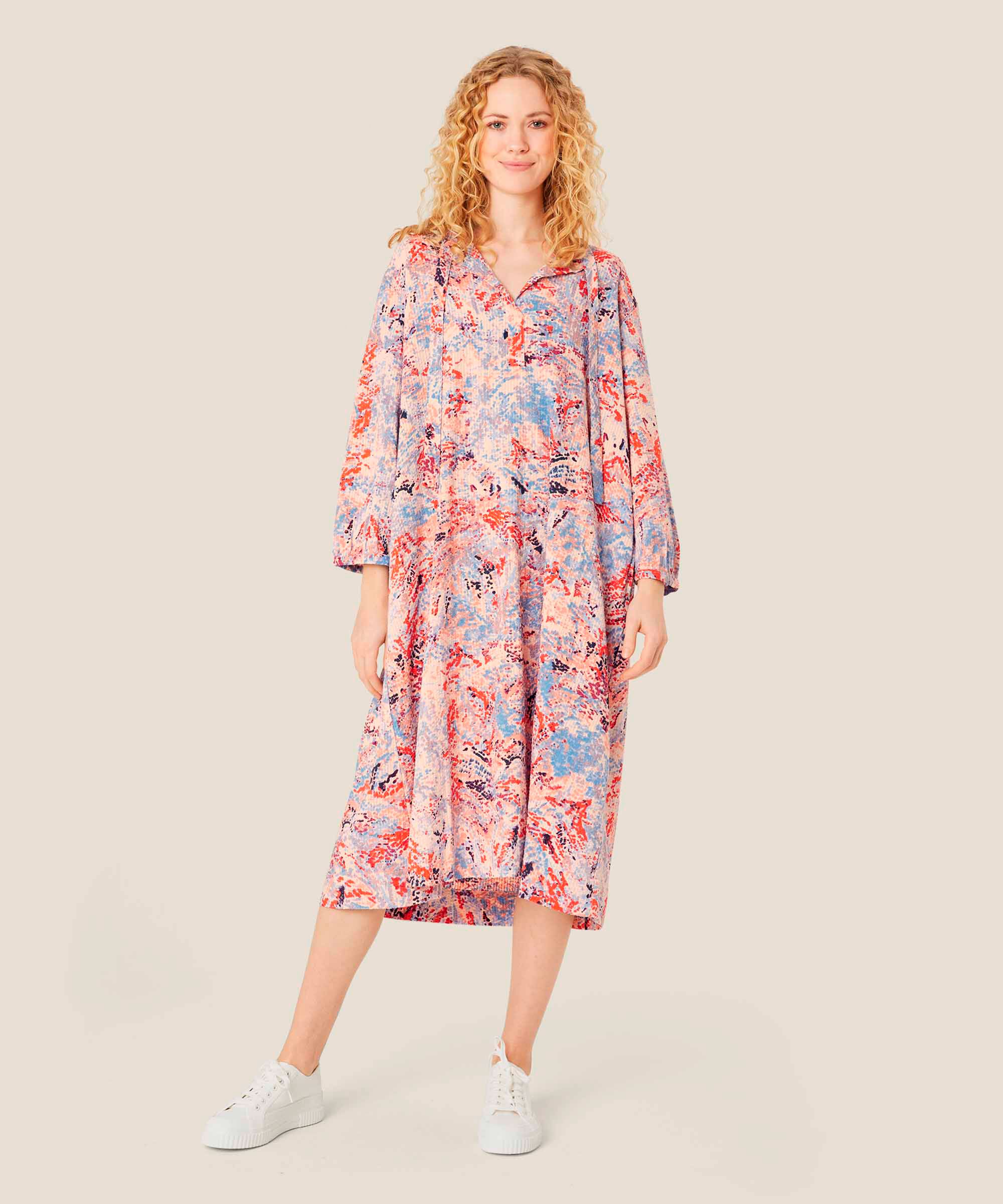 Nishat Klänning, Orange com