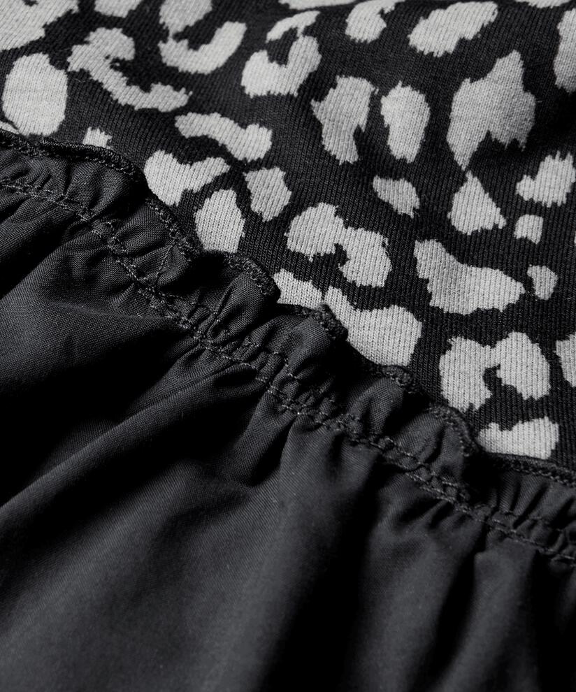 Nellina JERSEY Klänning, Steel Grey