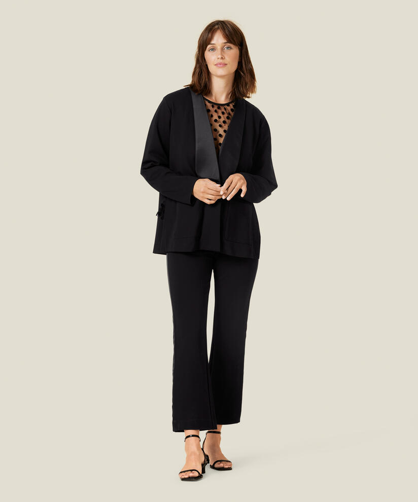 JENNY JERSEY KAVAJ, Black