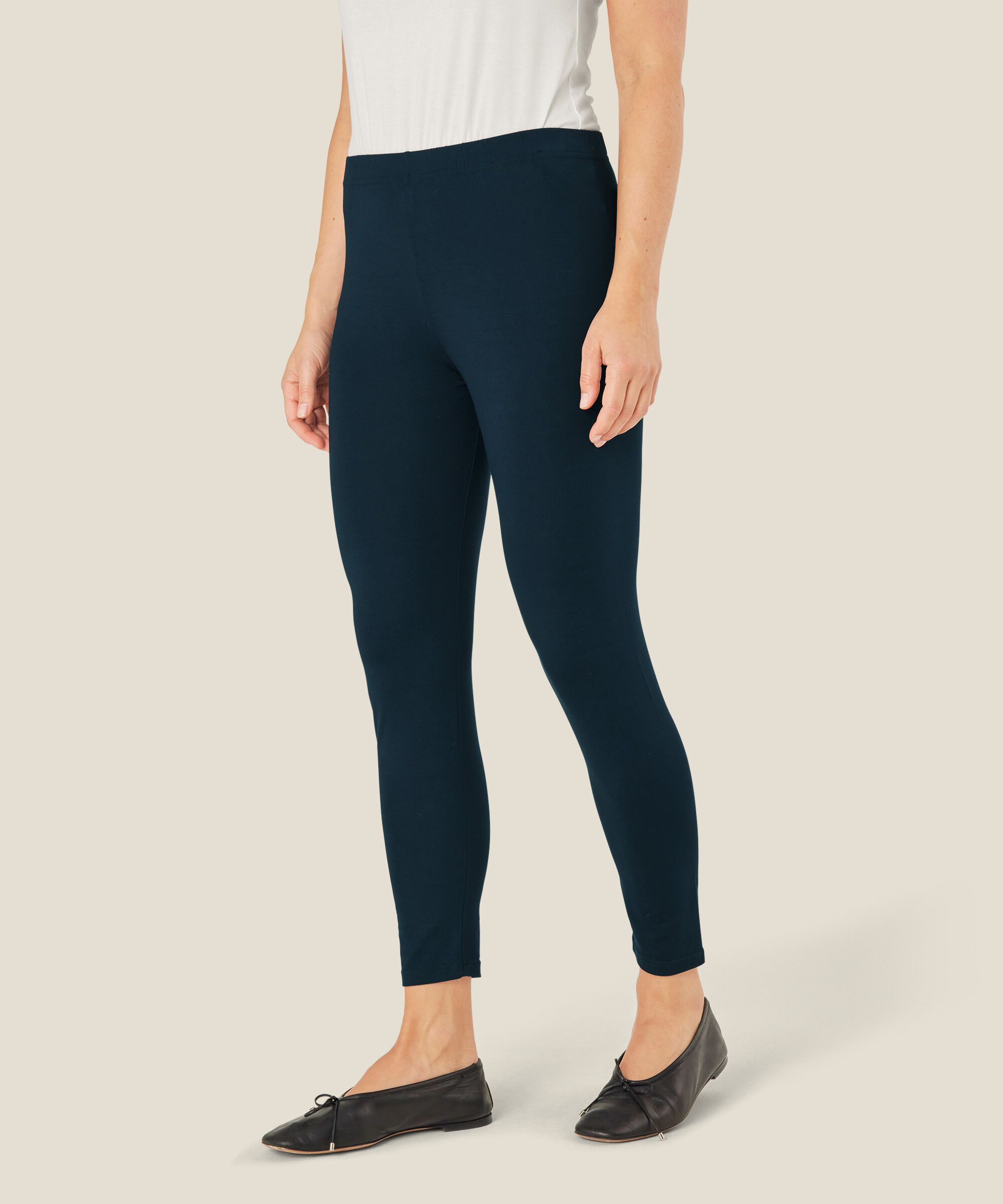 Pia JERSEY Leggings, Navy