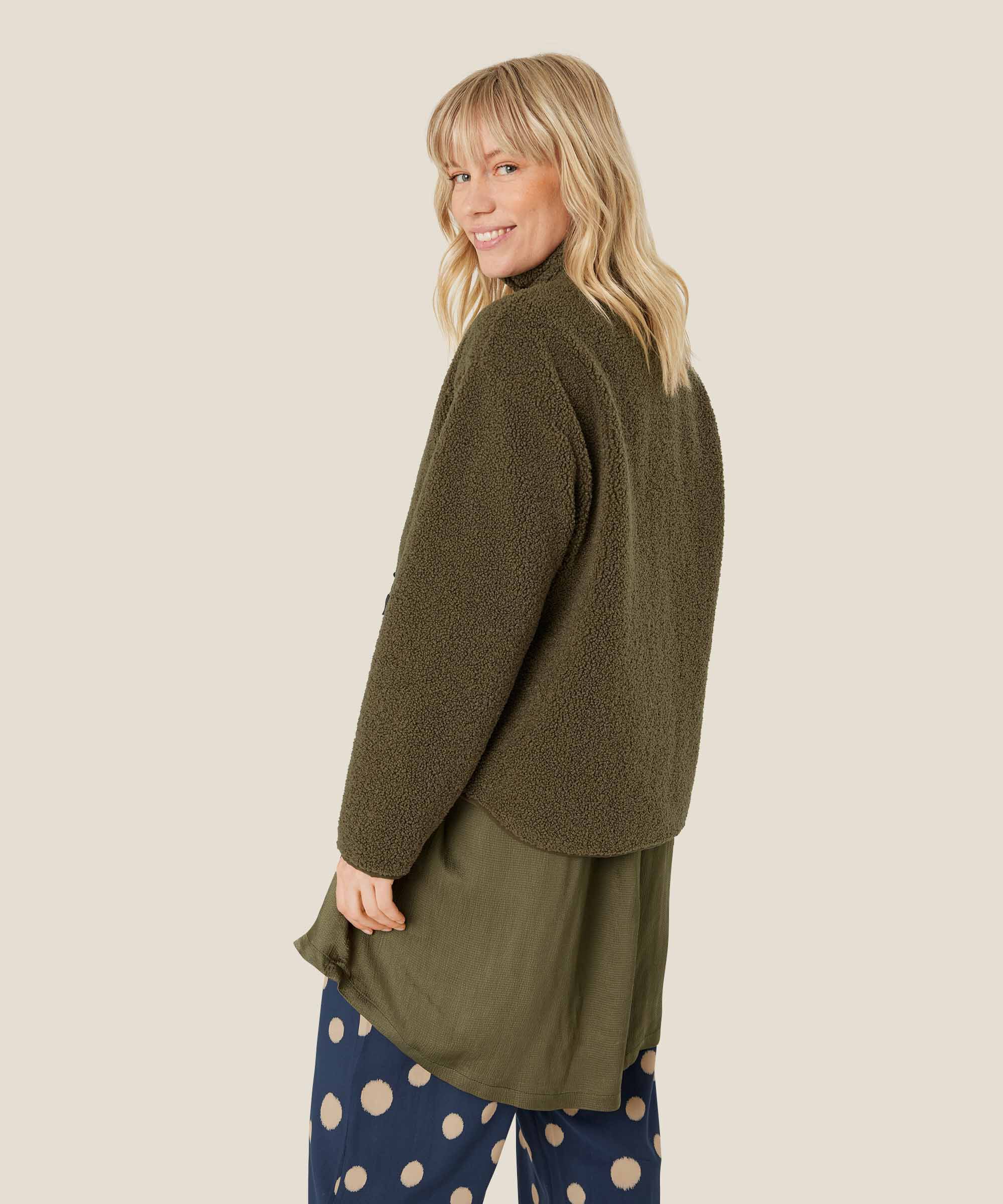 Biner Teddy Fleecetröja, Sea Turtle