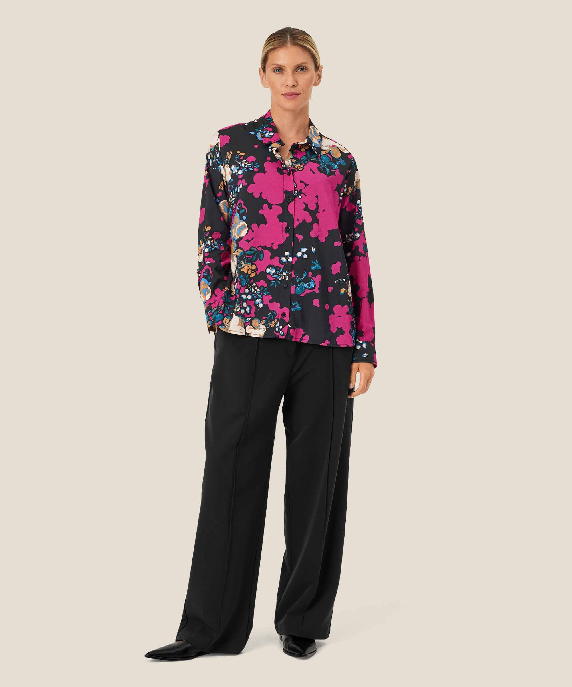 Imma Skjorta, Fuchsia Red