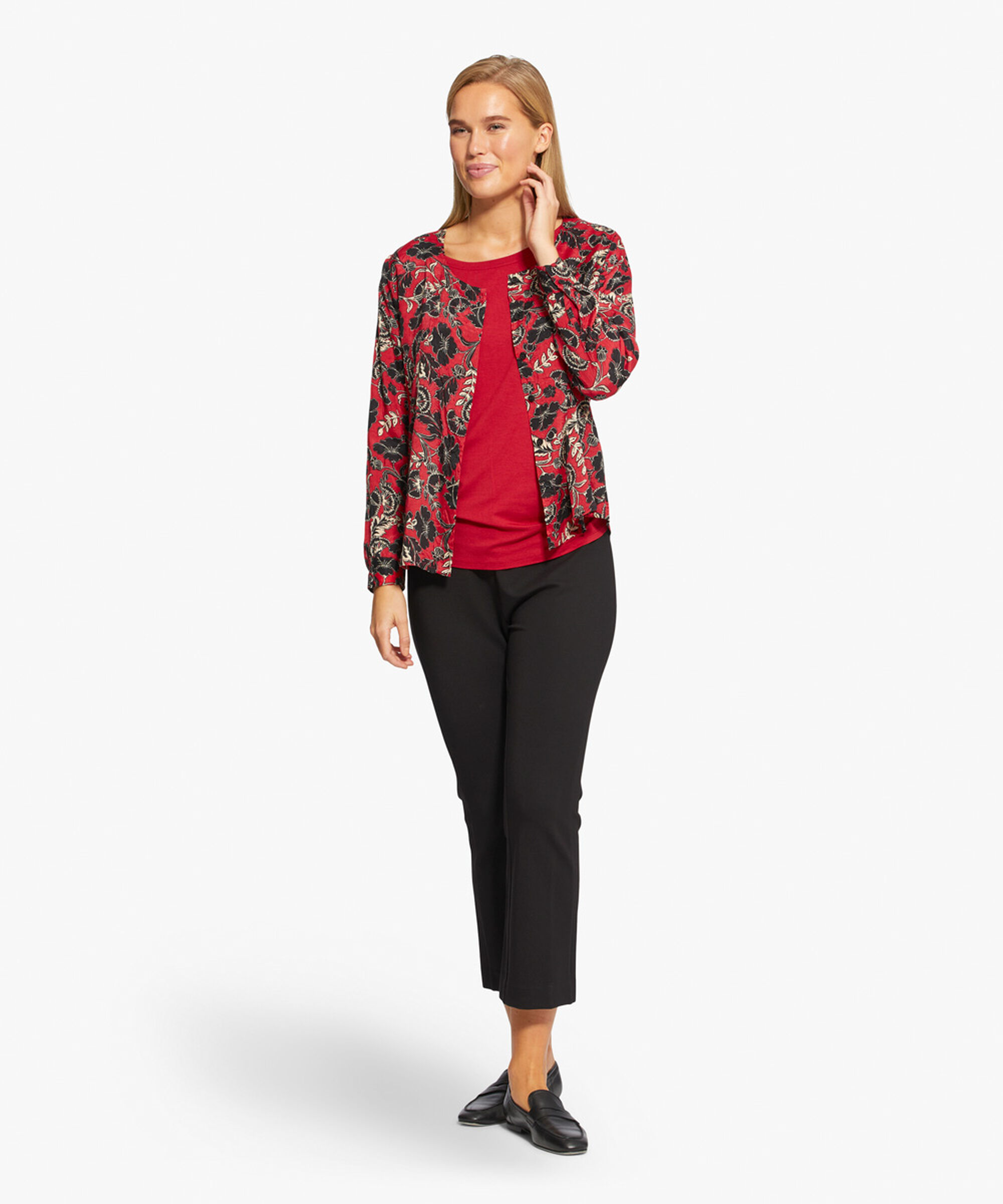 INES SKJORTA, Scarlet Sage