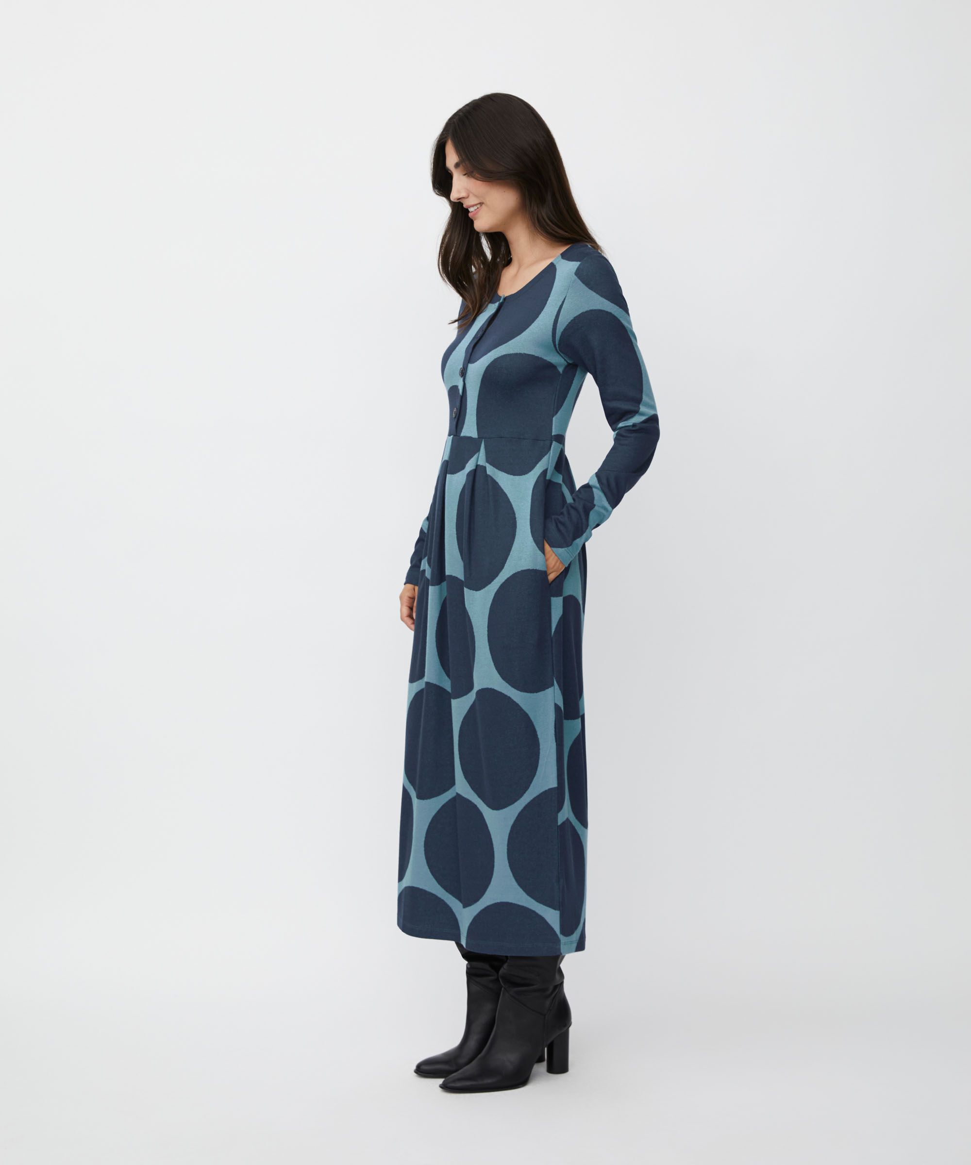 Nilana JERSEY Klänning, Proven Blue