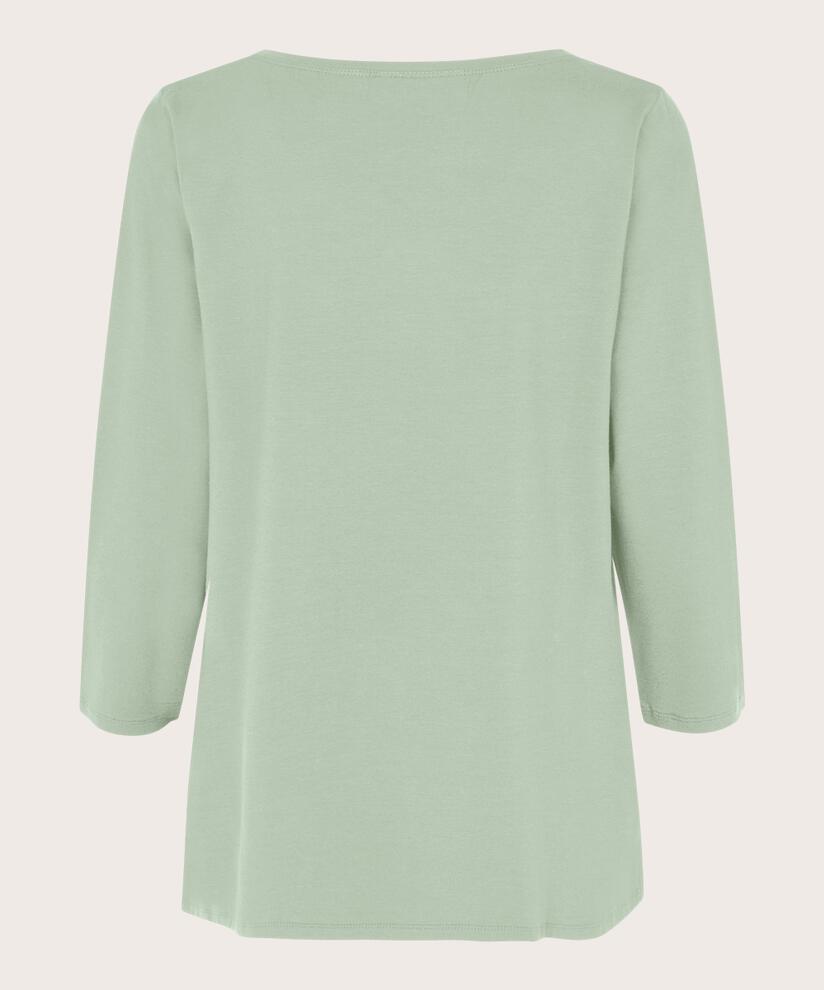 Cecille JERSEY Topp, Frosty Green