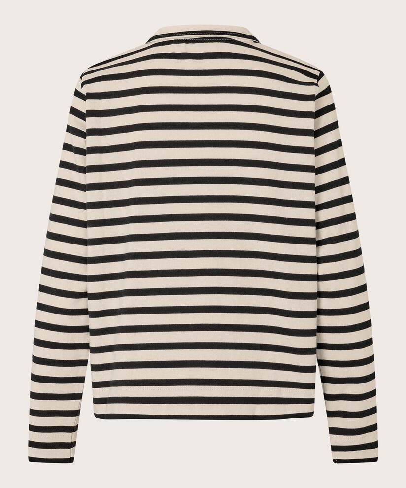 Inette JERSEY Skjorta, Black