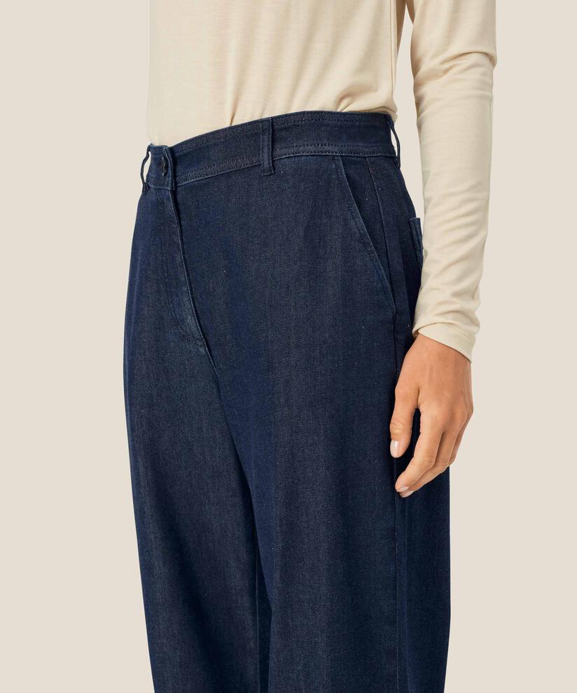 Ponita Denim Byxor, Dark Denim
