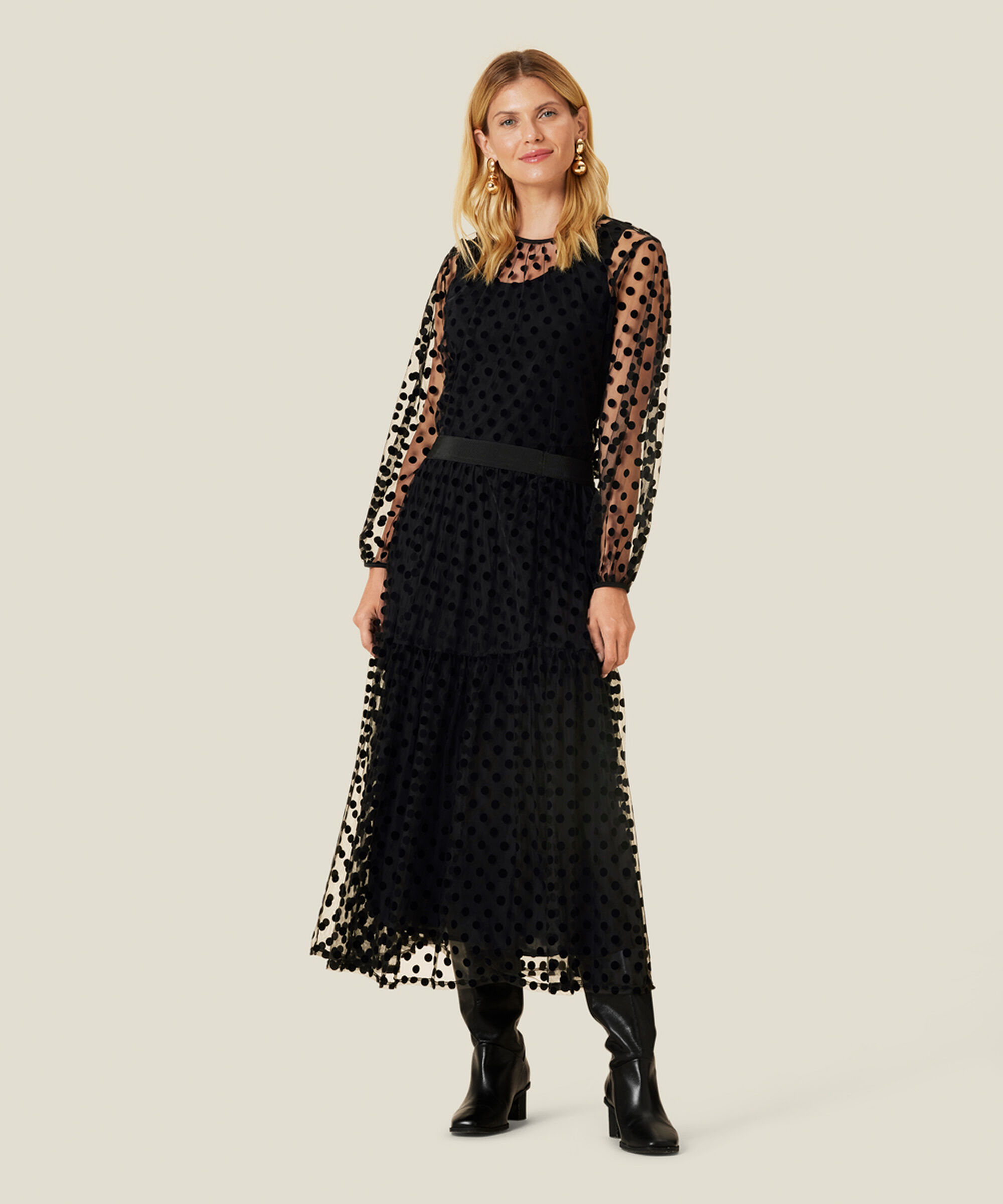 SIENNA KJOL, Black