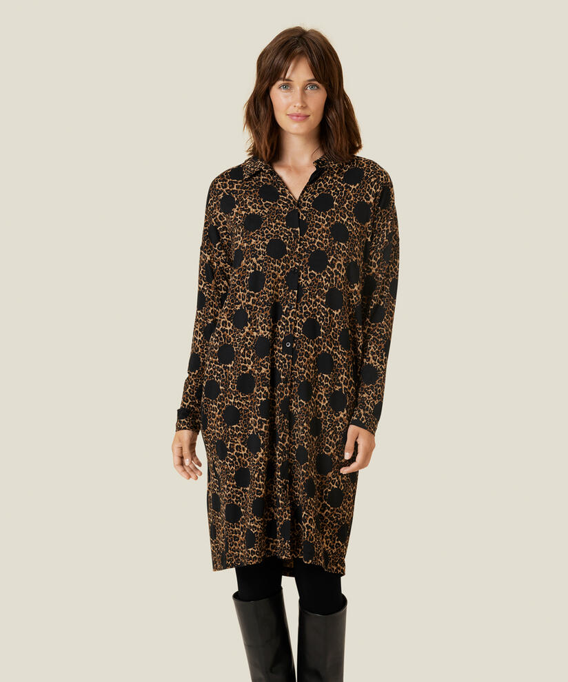 NITZINA JERSEY SKJORTKLÄNNING, Monk's Robe