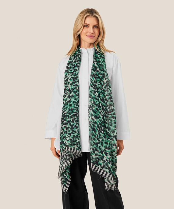 Abenna Scarf, Winter Green