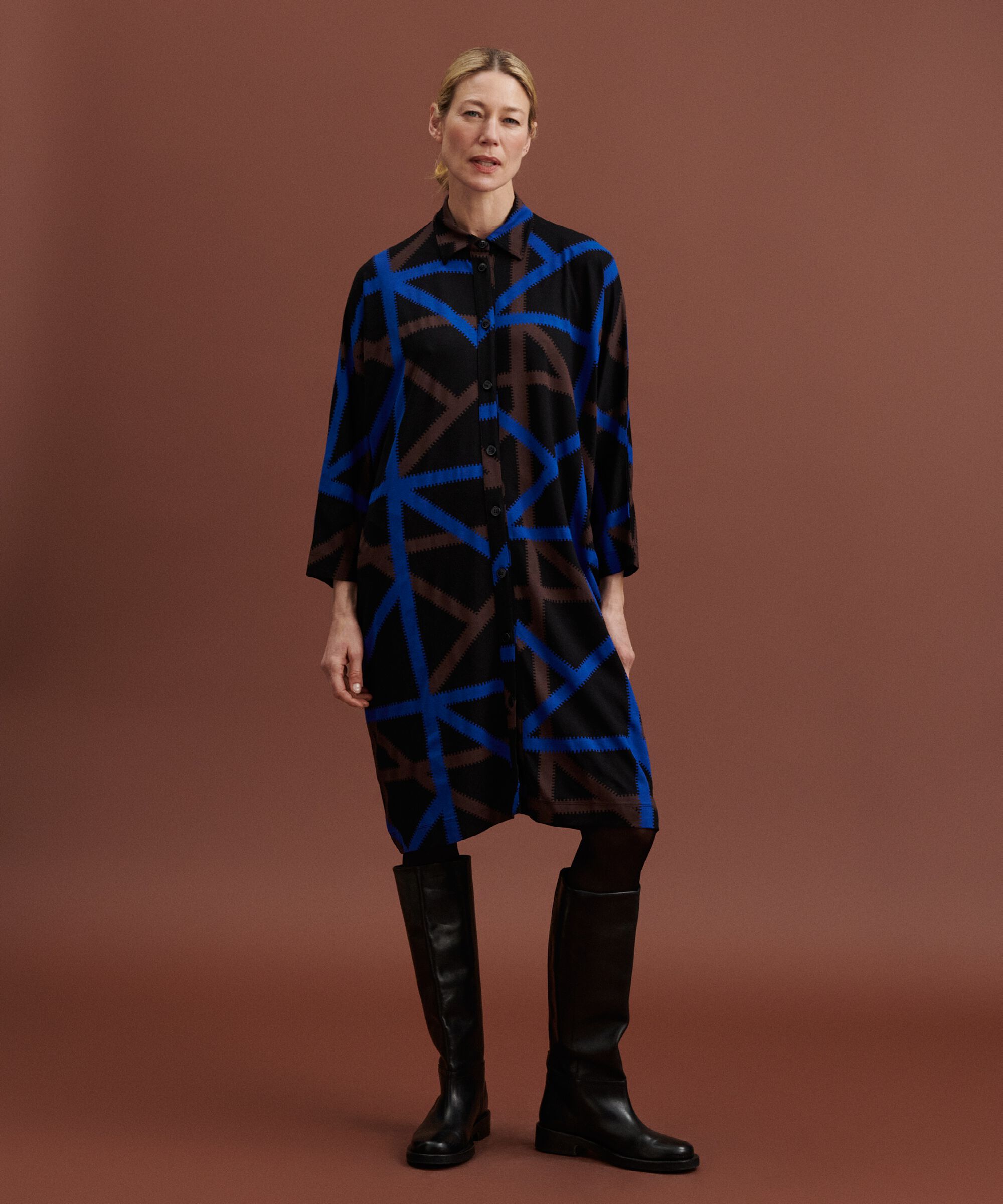 Naga JERSEY Skjortklänning, Surf the web