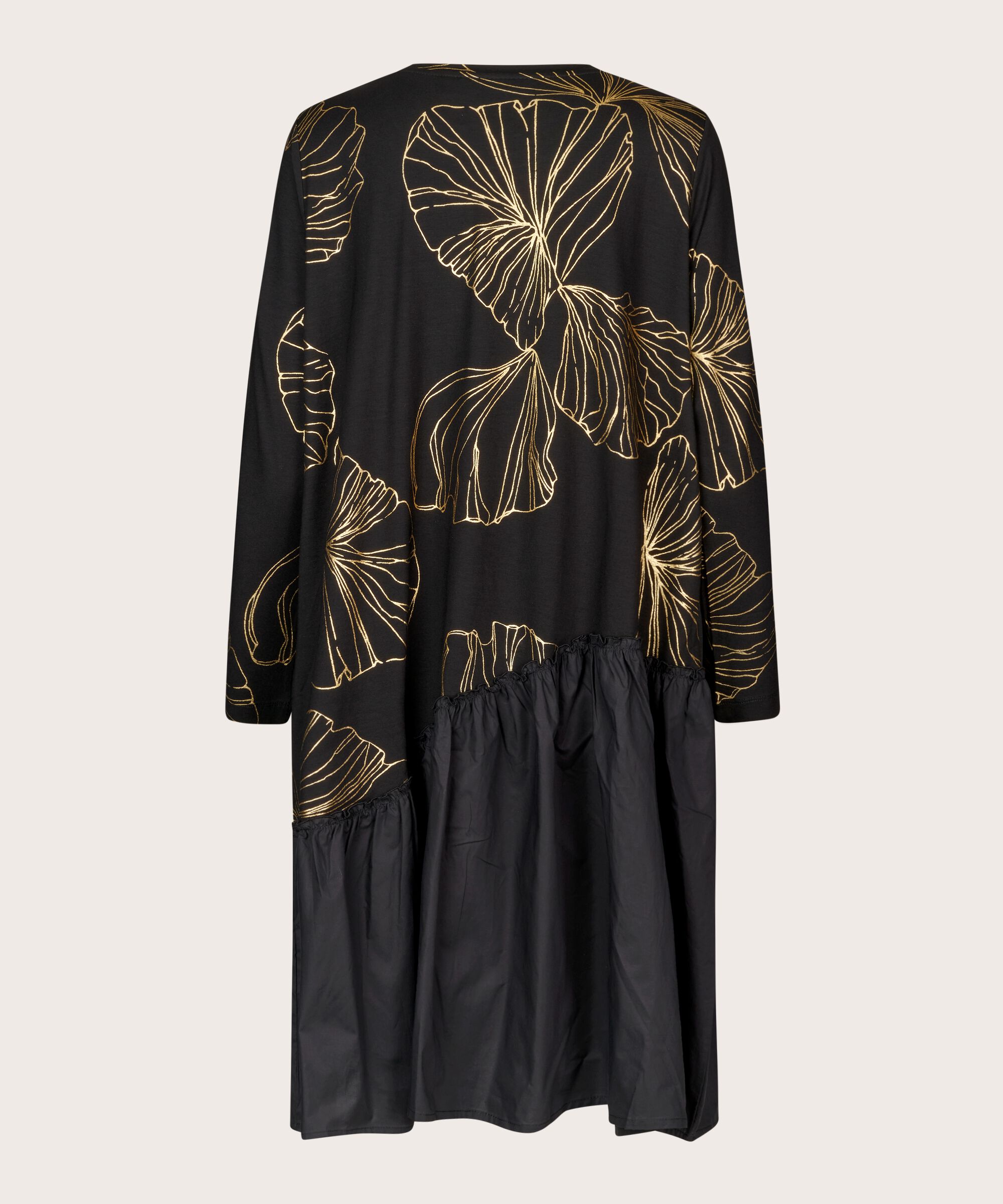 Nellina JERSEY Klänning, Gold