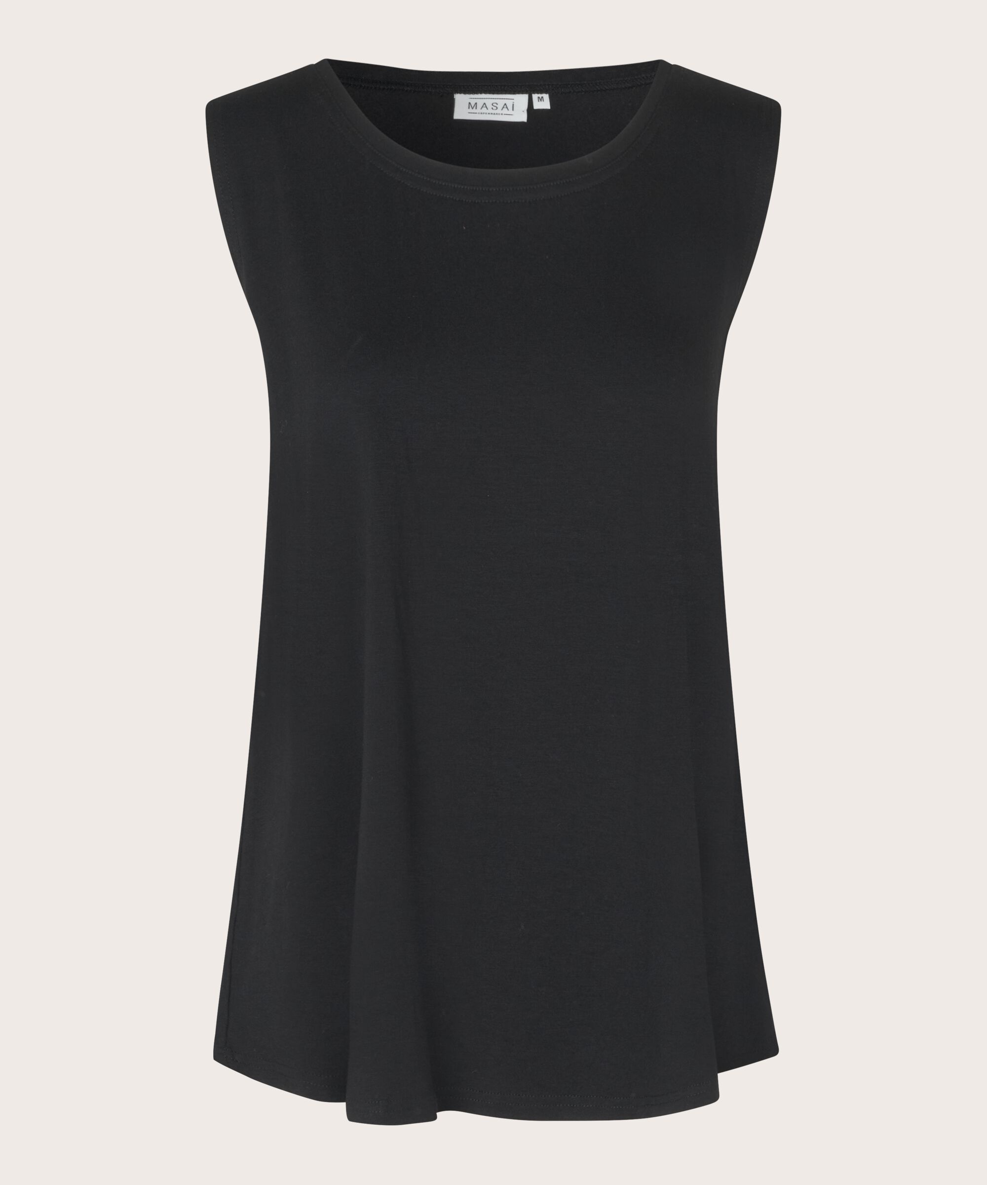 Elisa JERSEY Topp, Black