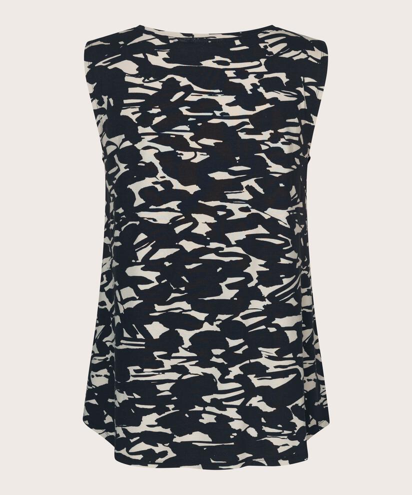 Elisa JERSEY Topp, Black