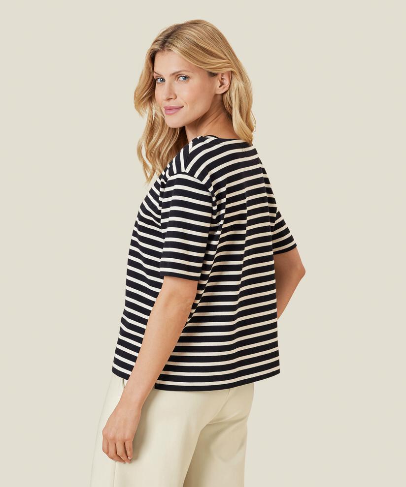 DACEYA JERSEY TOPP, Black