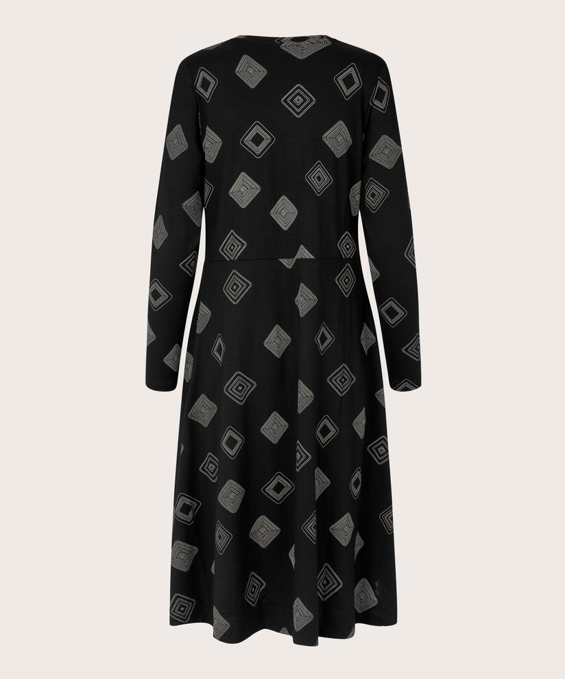 Natsuko JERSEY Klänning, Black