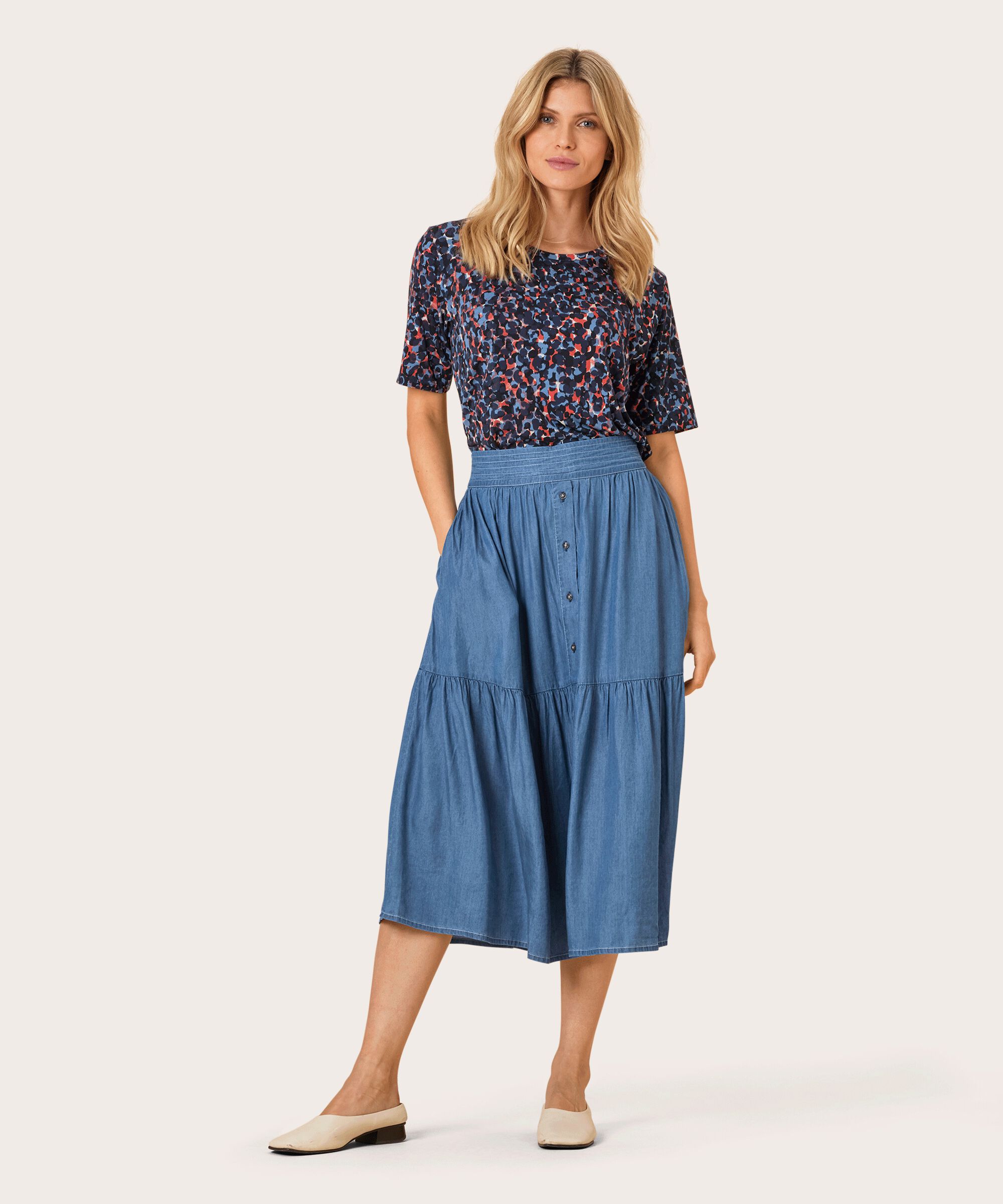 SUSAN KJOL, Blue Denim
