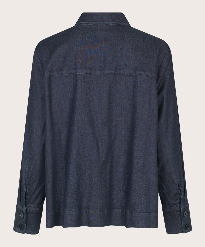 Iowa Jeansskjorta, Dark Denim