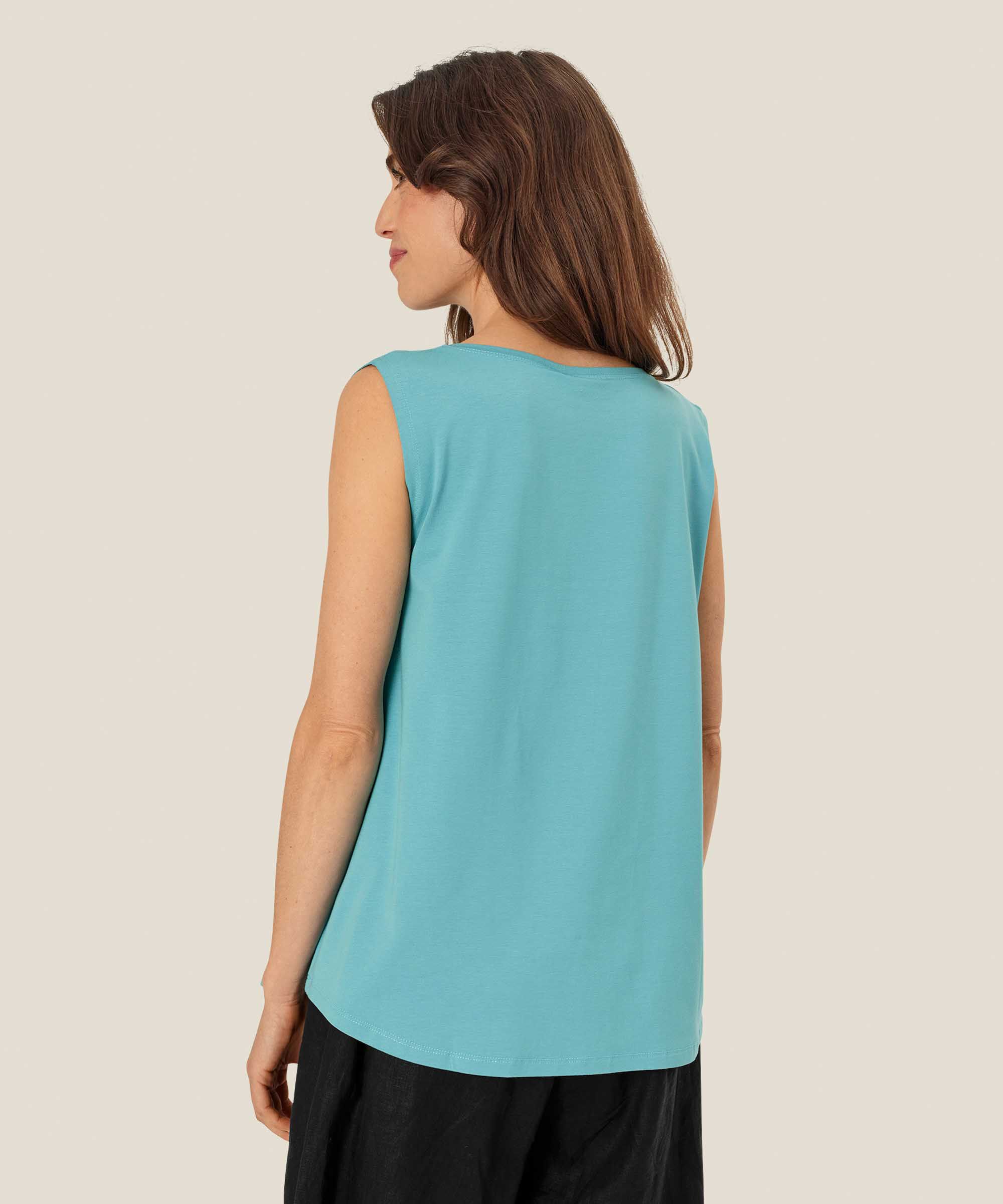 Elisa JERSEY Topp, Aqua