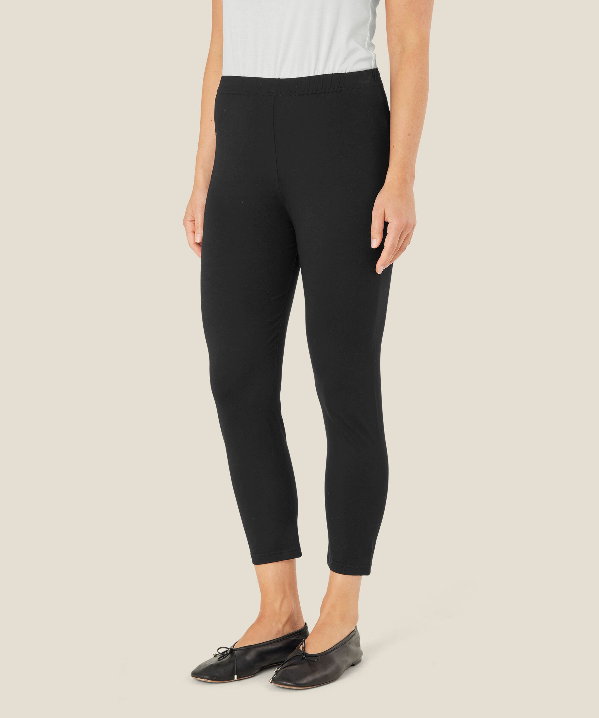 Pia JERSEY Leggings, Black