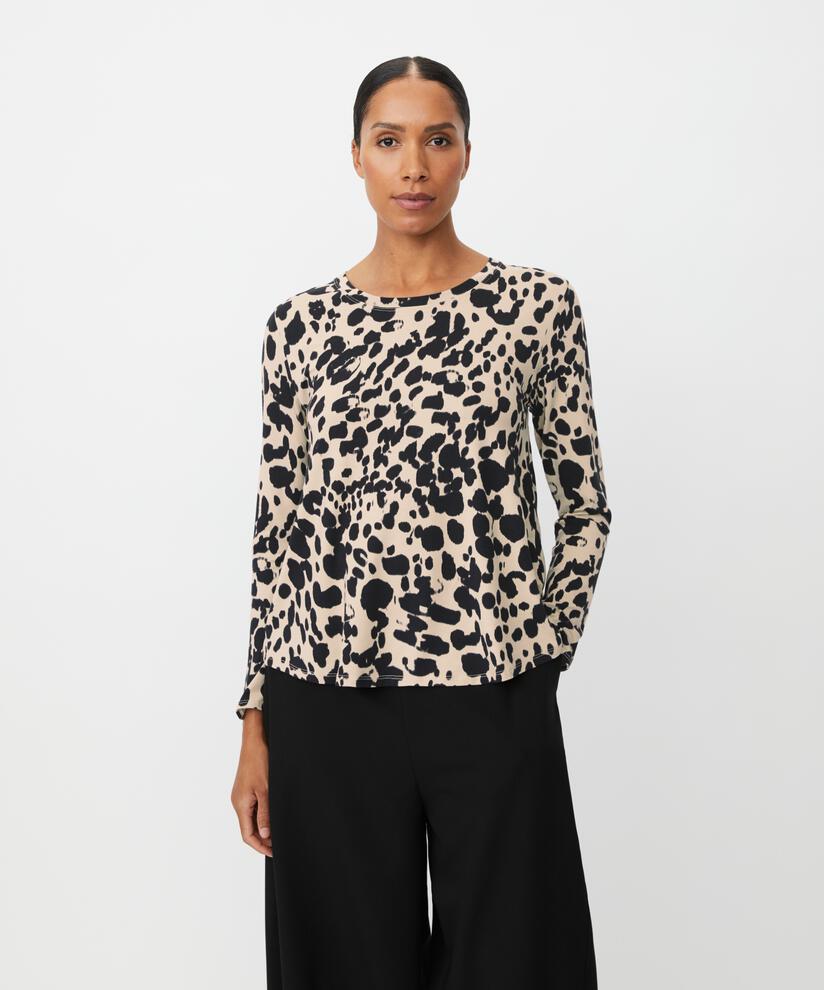 Badisna JERSEY Topp, Oxford Tan