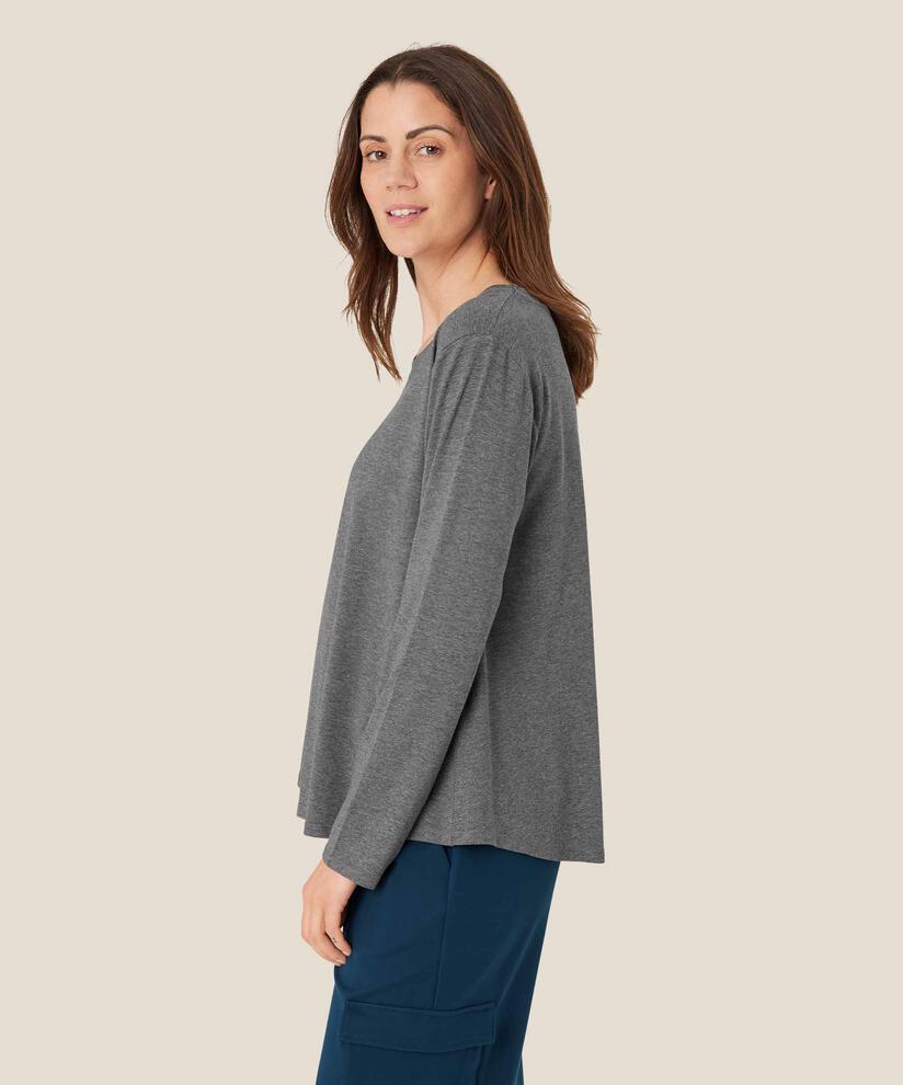 Badisna JERSEY Topp, D. Grey mel.