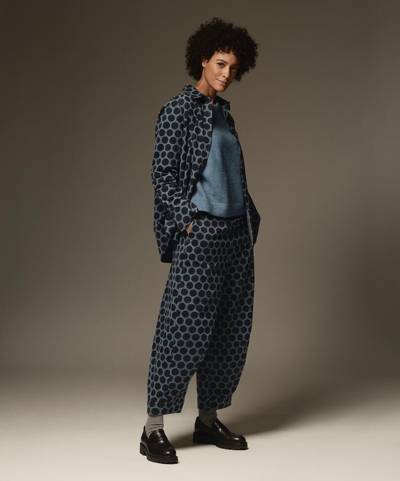 Indiba Skjorta, Navy Blazer